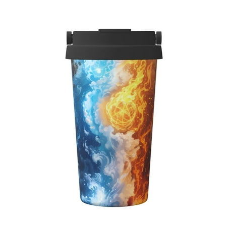 Goofa Red And Blue Flame Waves for Insulated Travel Coffee Mug Spill Proof Leak Proof 16 OZCoffee Tumbler Reusable Coffee Cups with Lids Thermos for Hot and Cold Drink
Goofa Red And Blue Flame Waves for Insulated Travel Coffee Mug Spill Proof Leak Proof 16 OZCoffee Tumbler Reusable Coffee Cups with Lids Thermos for Hot and Cold Drink