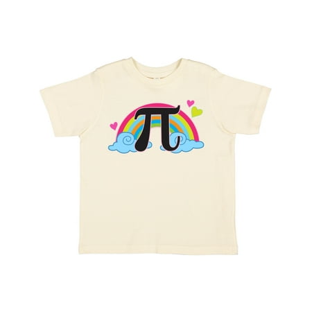 Inktastic Pi Day Math Party Rainbow Gift Toddler Toddler Girl T-Shirt