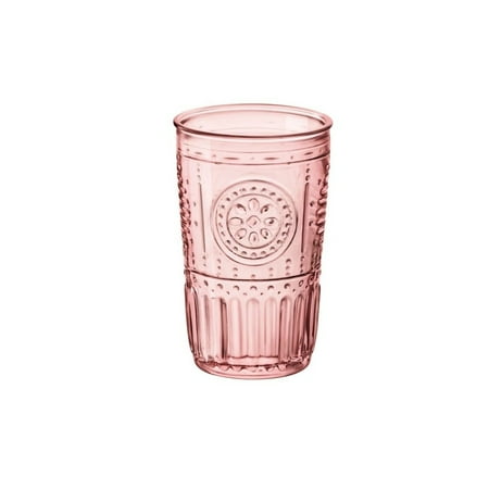 Bormioli Rocco (Gift Box of 4) 16oz Romantic Cooler | Cotton Candy