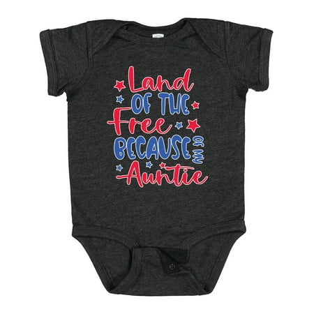 Inktastic Memorial Day Land of the Free Because of My Auntie Gift Baby Boy or Baby Girl Bodysuit
Inktastic Memorial Day Land of the Free Because of My Auntie Gift Baby Boy or Baby Girl Bodysuit