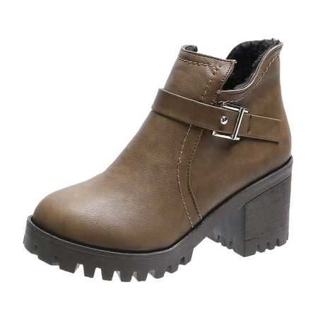 qipaqil Roman Boots Fashion Thick Heel Heel Womens For Women Shoes Casual Thick Boots Ankle women s Boots Women Size 5
qipaqil Roman Boots Fashion Thick Heel Heel Womens For Women Shoes Casual Thick Boots Ankle women s Boots Women Size 5