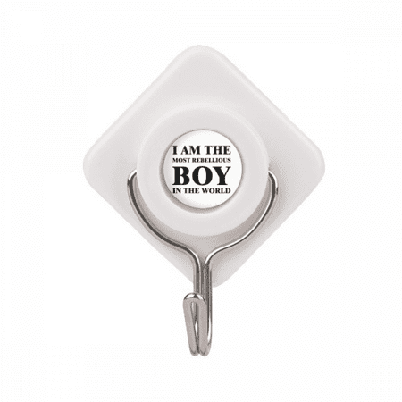 I Am The Rebellious Boy Art Deco Fashion Adhesive Wall Hooks Hanging Self Sticky
I Am The Rebellious Boy Art Deco Fashion Adhesive Wall Hooks Hanging Self Sticky
