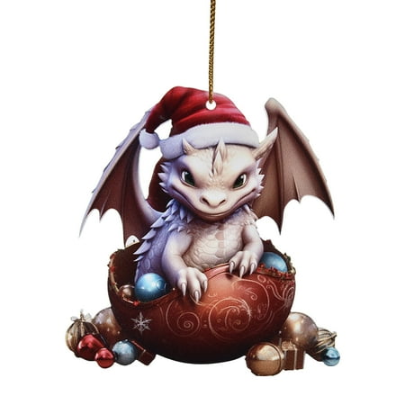 2D Christmas Cool Dragon Ornament Adorable Hanging Decoration For Festive Season Hot Sale Clearance
2D Christmas Cool Dragon Ornament Adorable Hanging Decoration For Festive Season Hot Sale Clearance