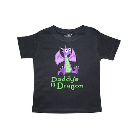 Inktastic Daddy s Lil Dragon Gift Toddler Boy or Toddler Girl T-Shirt