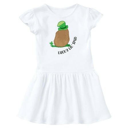 Inktastic St. patrick s Day Lucky Little Spud with Four Leaf Clover and Hat and Text Gift Toddler Girl Dress
Inktastic St. patrick s Day Lucky Little Spud with Four Leaf Clover and Hat and Text Gift Toddler Girl Dress