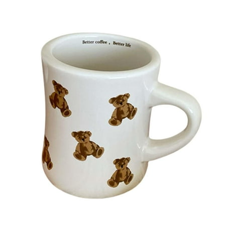 Ceramic Coffee Mug Milk Cups Porcelain Adorable Hot or Cold Drinks Tea Water Cups Reusable Morning Cup for Home Housewarming Festivals
Ceramic Coffee Mug Milk Cups Porcelain Adorable Hot or Cold Drinks Tea Water Cups Reusable Morning Cup for Home Housewarming Festivals