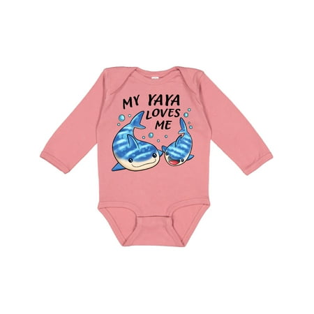 Inktastic My Yaya Loves Me- whale shark Gift Baby Boy or Baby Girl Long Sleeve Bodysuit
Inktastic My Yaya Loves Me- whale shark Gift Baby Boy or Baby Girl Long Sleeve Bodysuit