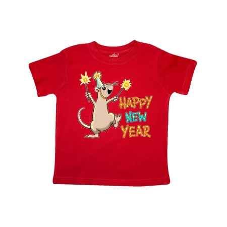 Inktastic Happy New Year Rat with Sparklers in Party Hat Gift Toddler Boy or Toddler Girl T-Shirt
Inktastic Happy New Year Rat with Sparklers in Party Hat Gift Toddler Boy or Toddler Girl T-Shirt