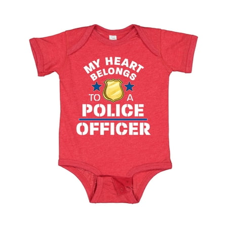 Inktastic My Heart Belongs to a Police Officer Gift Baby Boy or Baby Girl Bodysuit
Inktastic My Heart Belongs to a Police Officer Gift Baby Boy or Baby Girl Bodysuit