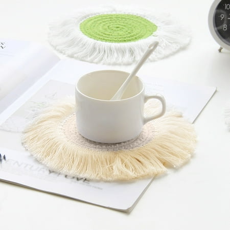 Christmas Home 14cm Cotton Insulation Mat Meal Mat Woven Anti Scalding Table Mat Bowl Mat Nordic Simple Pot Mat Cotton Insulation Mat
Christmas Home 14cm Cotton Insulation Mat Meal Mat Woven Anti Scalding Table Mat Bowl Mat Nordic Simple Pot Mat Cotton Insulation Mat