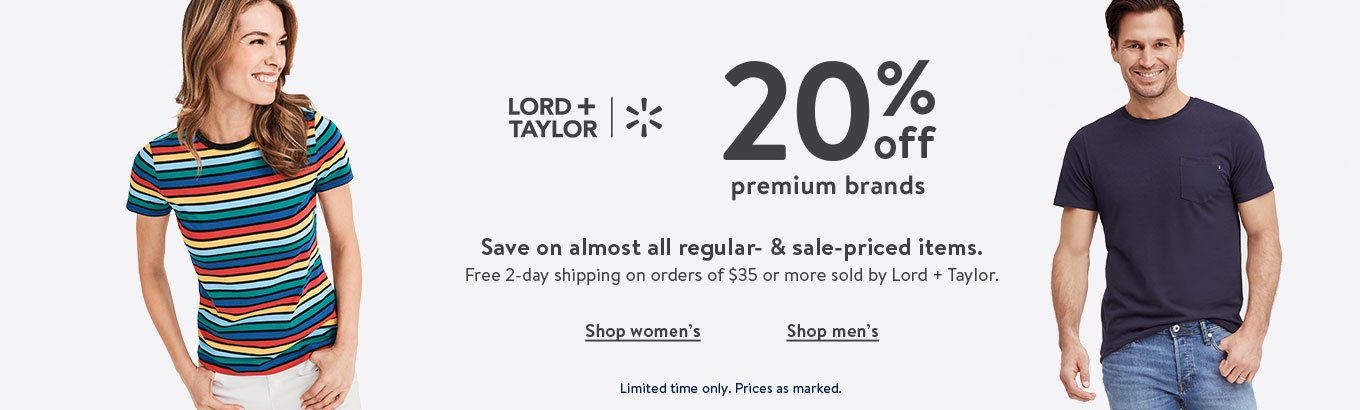 Lord & Taylor 20% Off Lord & Taylor 20% Off