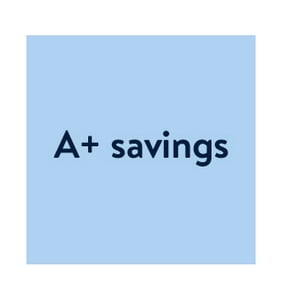 Shop A+ savings