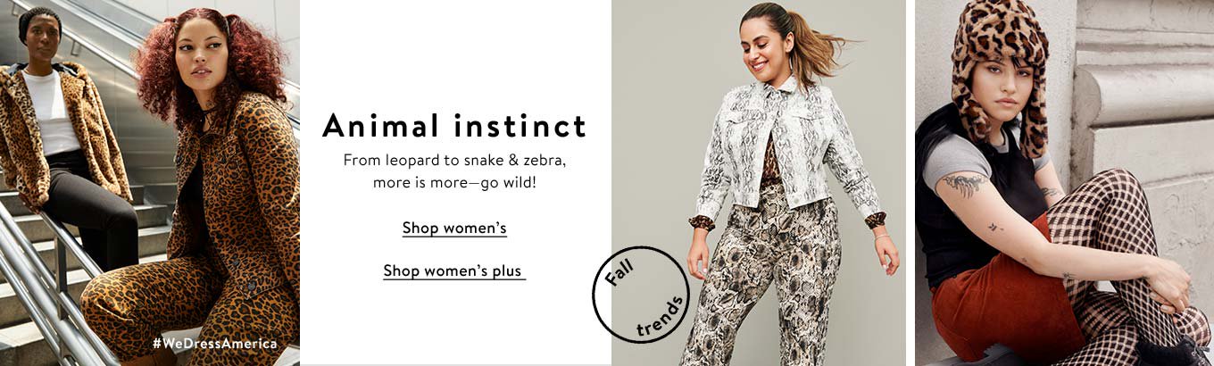Animal instinct. From leopard to snake & zebra, more is more - go wild! Animal instinct. From leopard to snake & zebra, more is more - go wild!