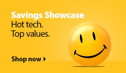 Electronics Savings Showcase