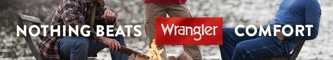 Nothing beats Wrangler comfort.