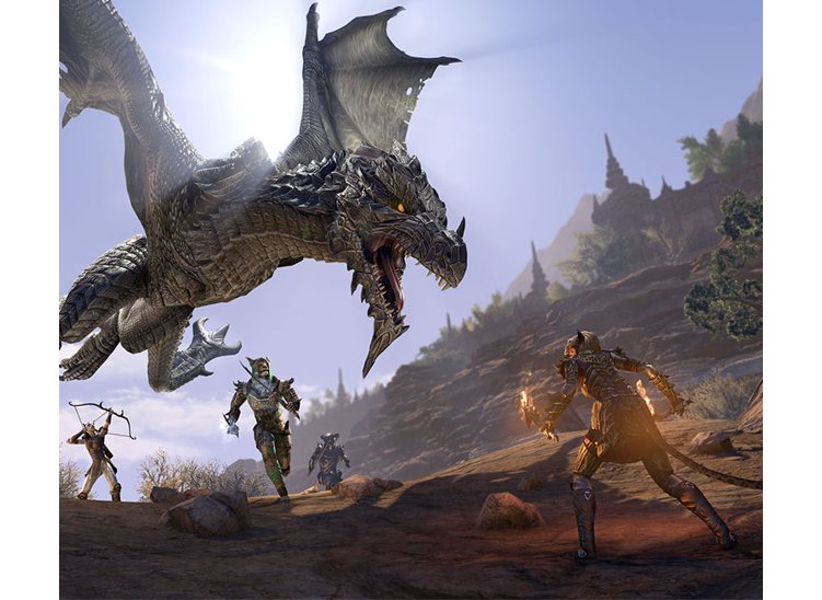 The Elder Scrolls Online: Elsweyr. Available now.