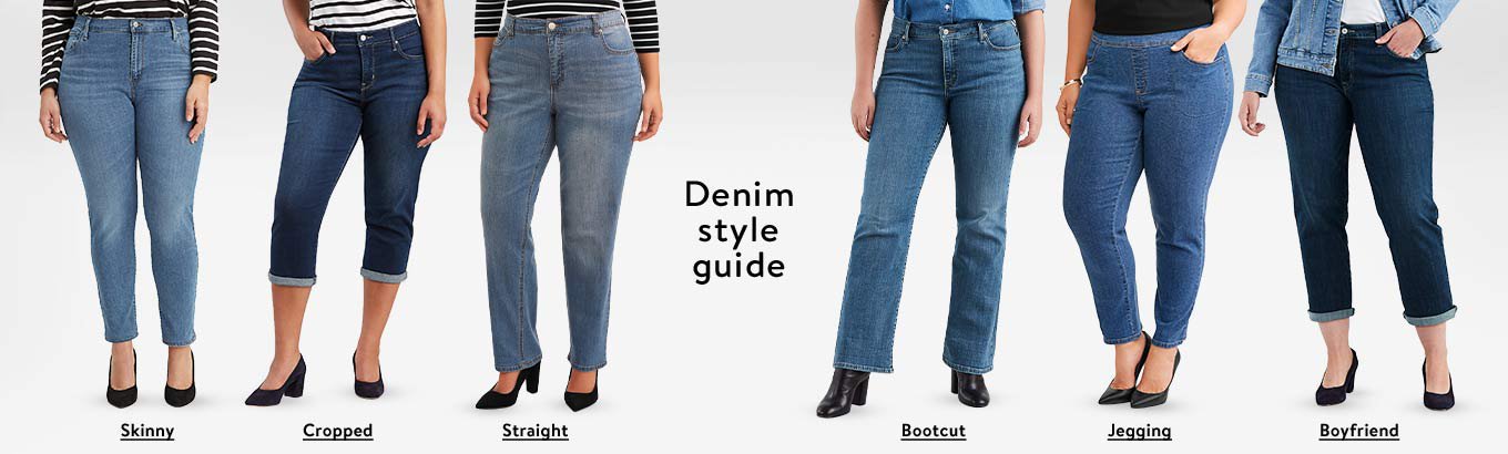 Denim Style guide. Shop skinny. Shop cropped. Shop Straight. Shop bootcut. Shop jegging. Shop boyfriend. Denim Style guide. Shop skinny. Shop cropped. Shop Straight. Shop bootcut. Shop jegging. Shop boyfriend.