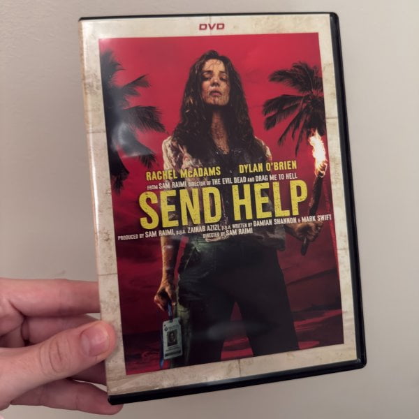 Send Help (DVD) 20th Century Studios, Comedy, Horror, Thriller