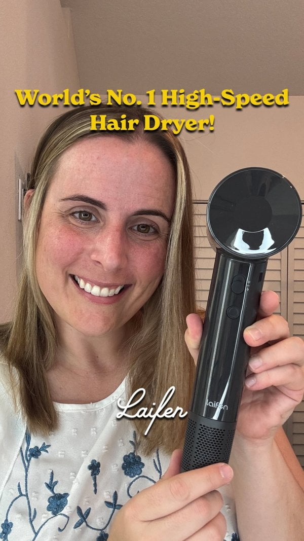 Laifen SE Air High-Speed Hair Dryer, 100,000 RPM Ionic Blow Dryer