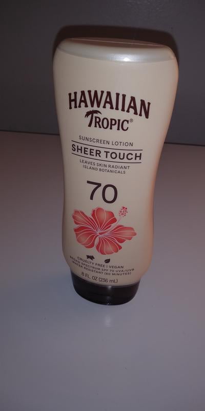 Hawaiian Tropic, Sunscreen Lotion, SPF 70, Sheer Touch 8 fl oz