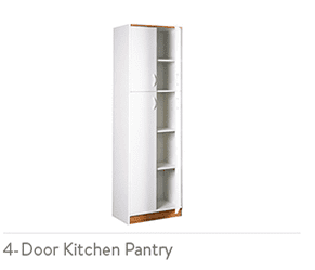 Orion 4-Door Kitchen Pantry