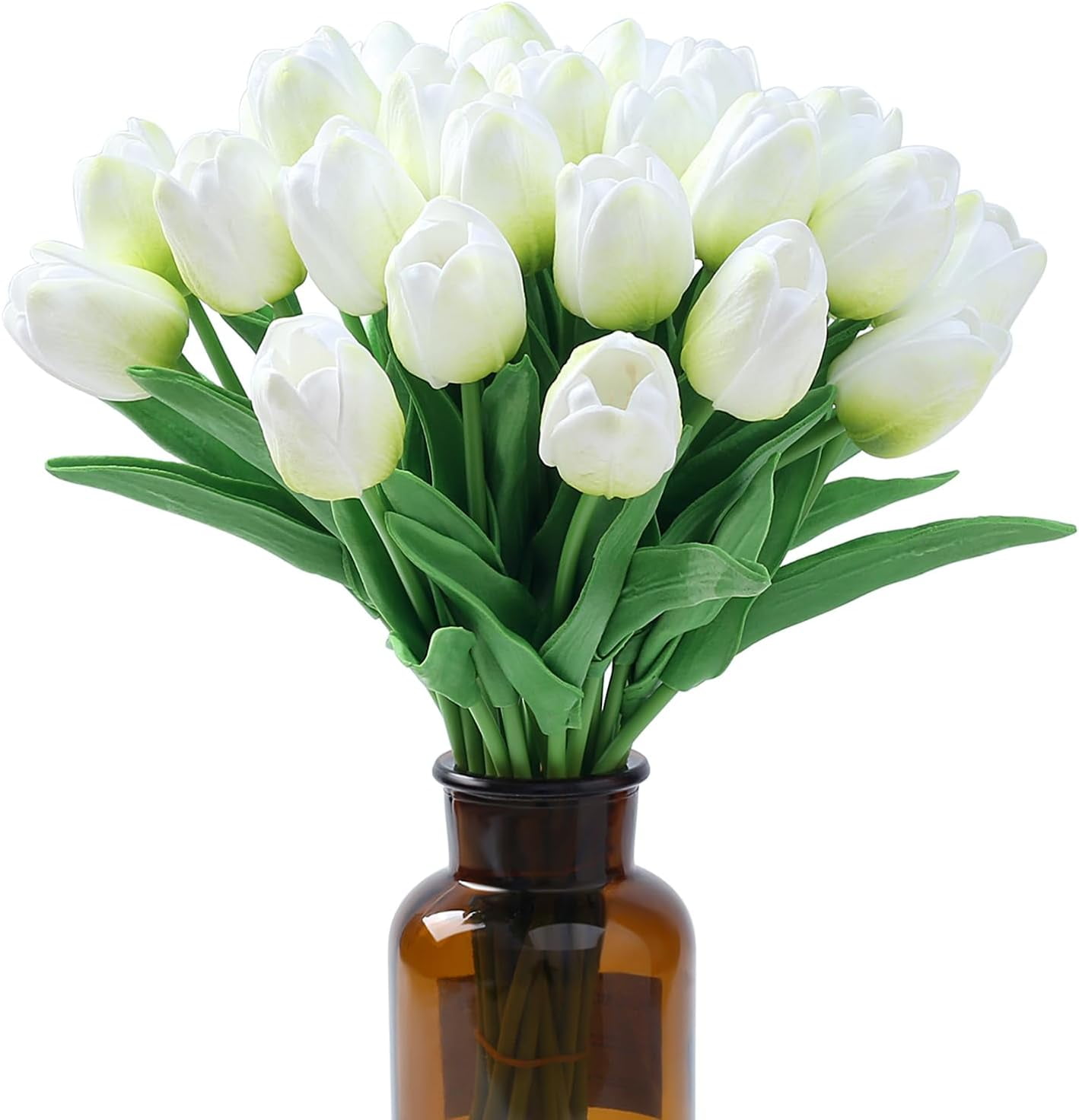 Pcs Artificial Tulips Flowers Real Touch Fake Tulips Flowers Table