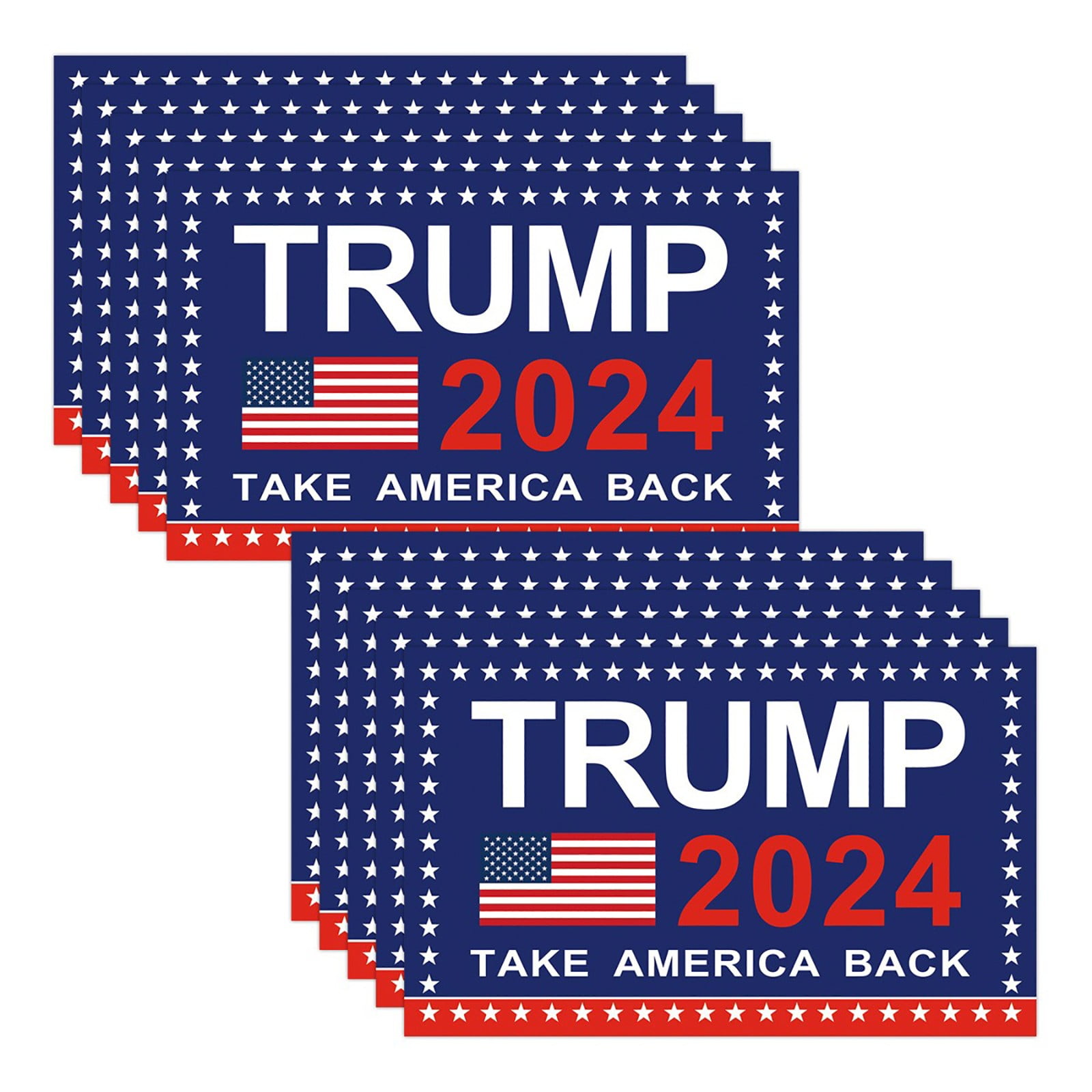 Pcs Trump Stickers President Donald Trump Take America Back