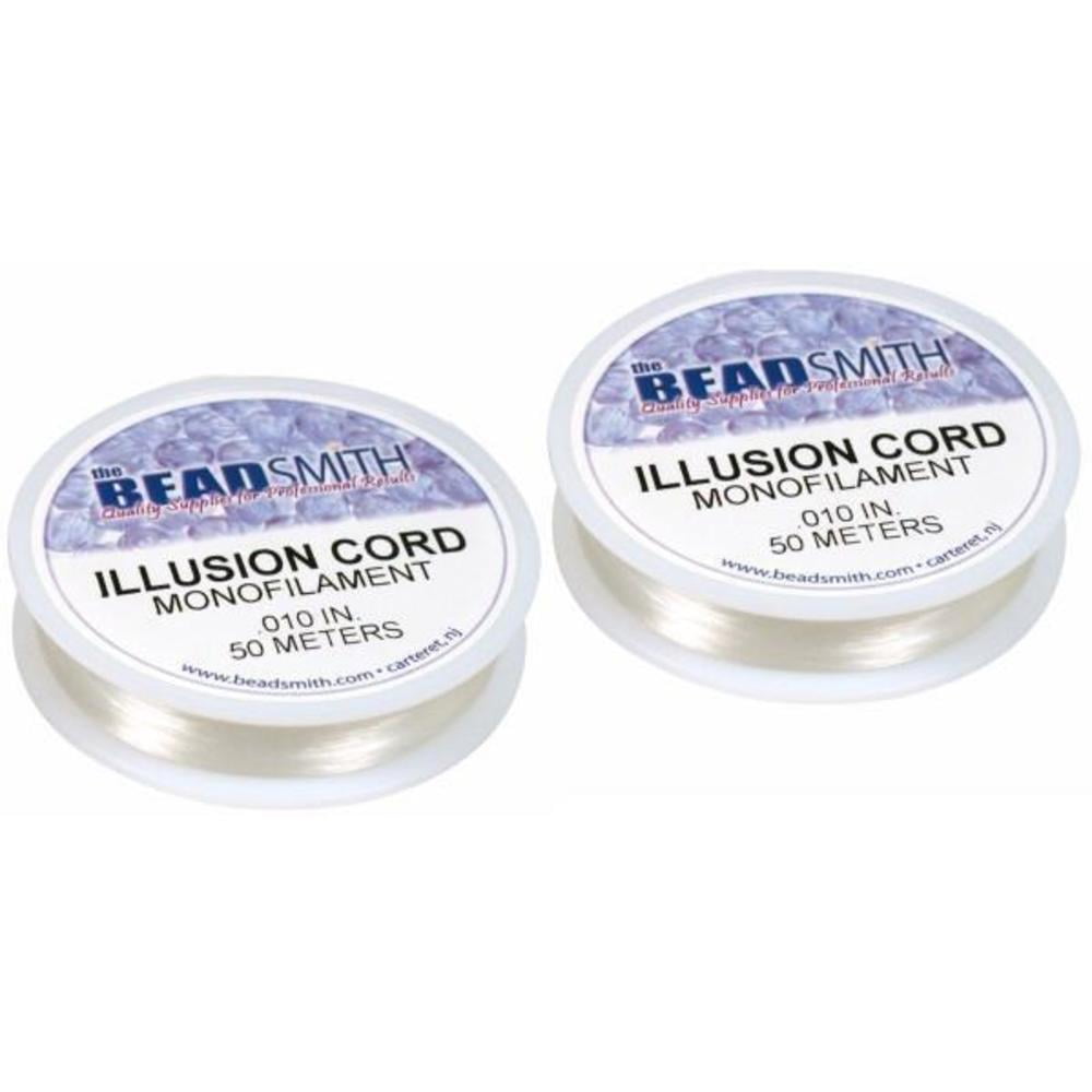 Clear Cord Illusion Monofilament Beading String Walmart