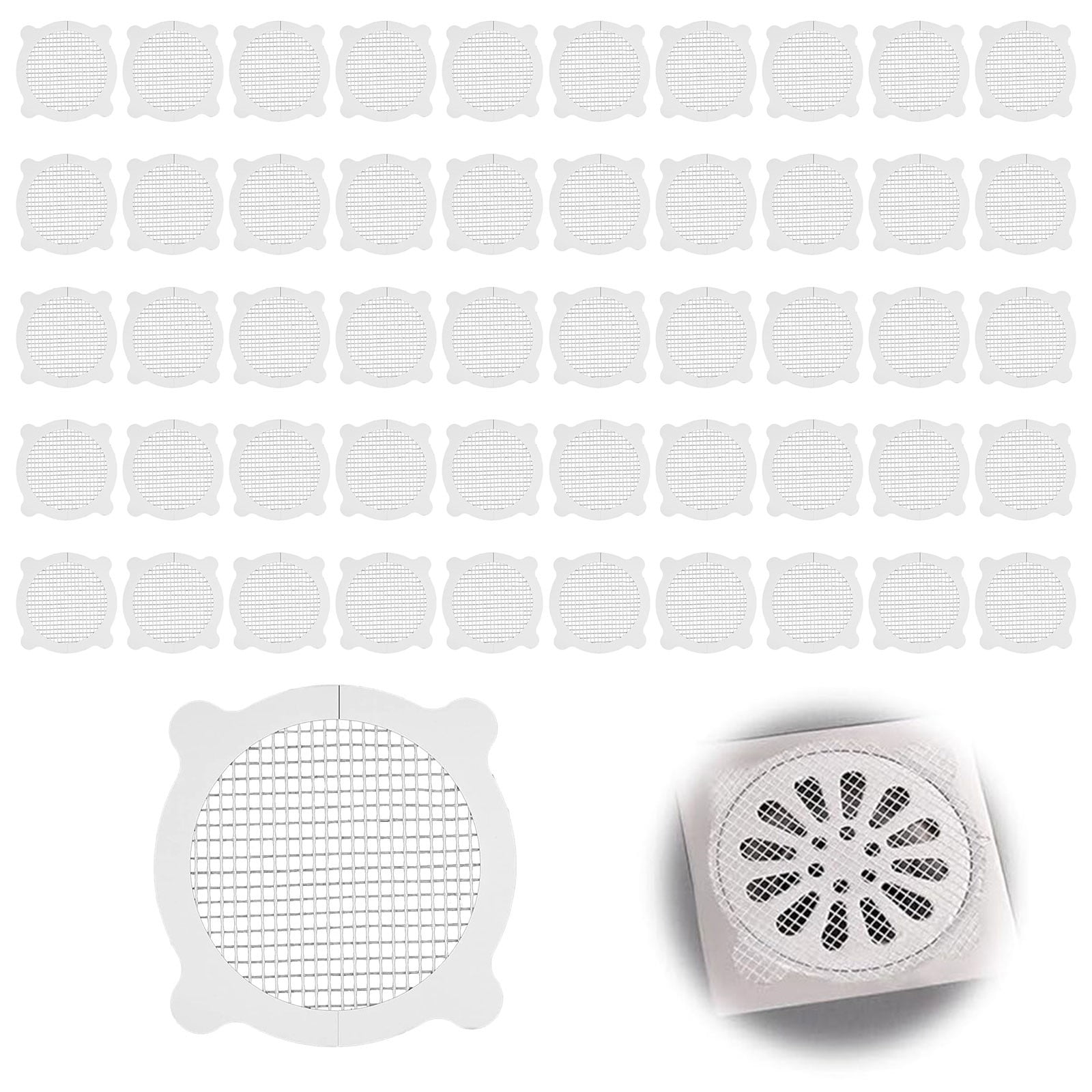 Packs Bngajn Strainers Pcs Disposable Shower Drain Hair Catchers