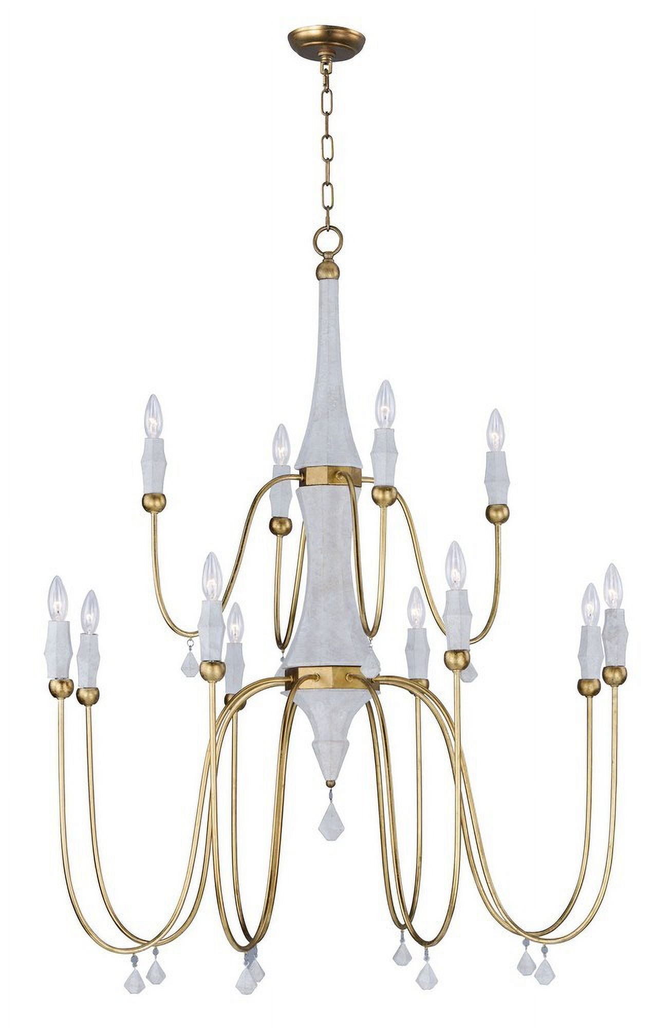 Cstgl Maxim Lighting Claymore Twelve Light Tier Chandelier