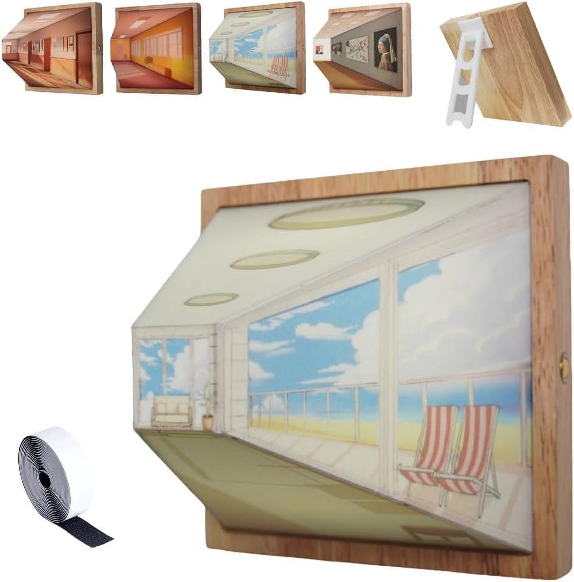 D Naked Eye Visual Night Light Three Dimensional Visual Effect LED
