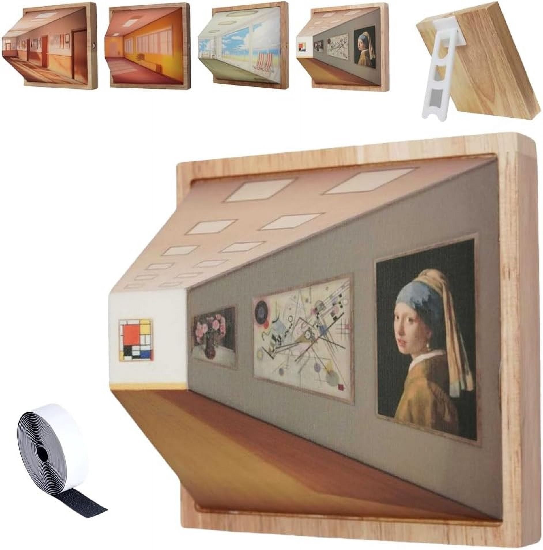 3D Naked Eye Visual Night Light Three Dimensional Visual Effect LED
