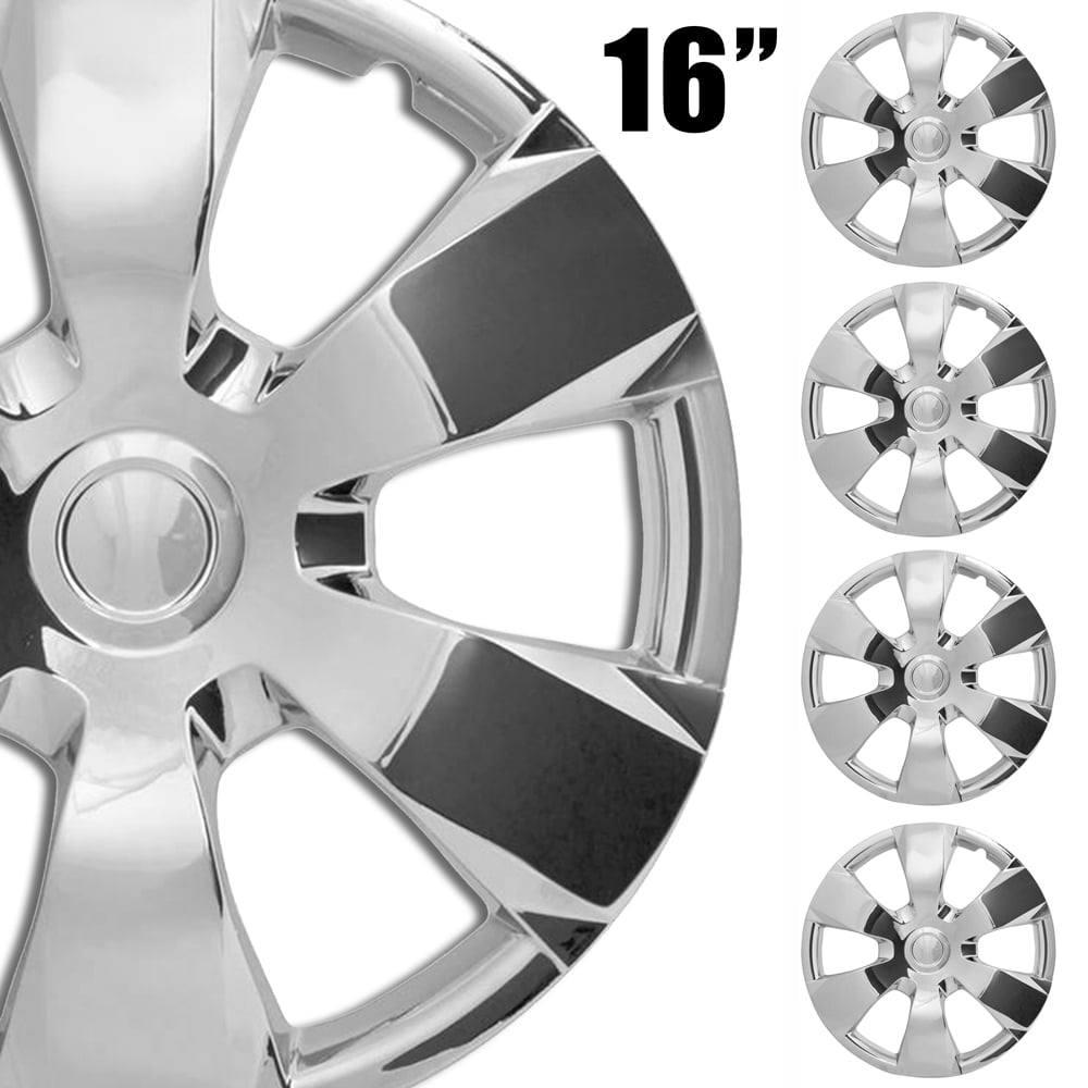 4 Pack BDK Premium Hubcaps 16 Wheel Rim Cover Hub Caps OEM Style