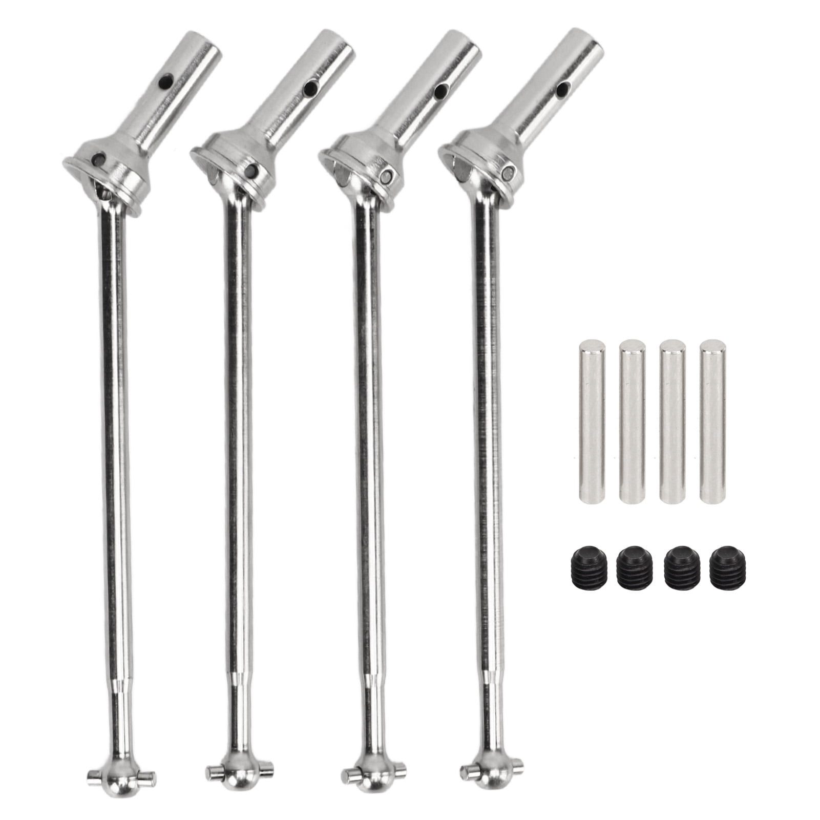 4pcs CVD Steel Drive Shaft High Strength RC CVD Transmission Axle For