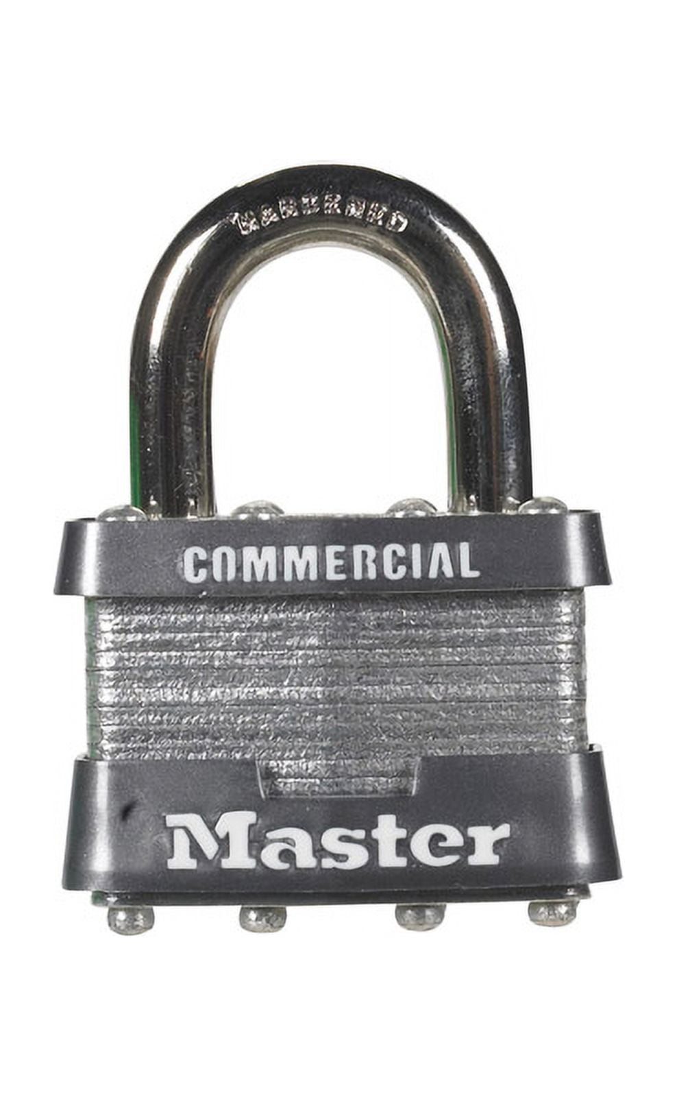 6 Pc Master Lock 1 5 16 In H X 1 3 4 In W Laminated Steel 4 Pin