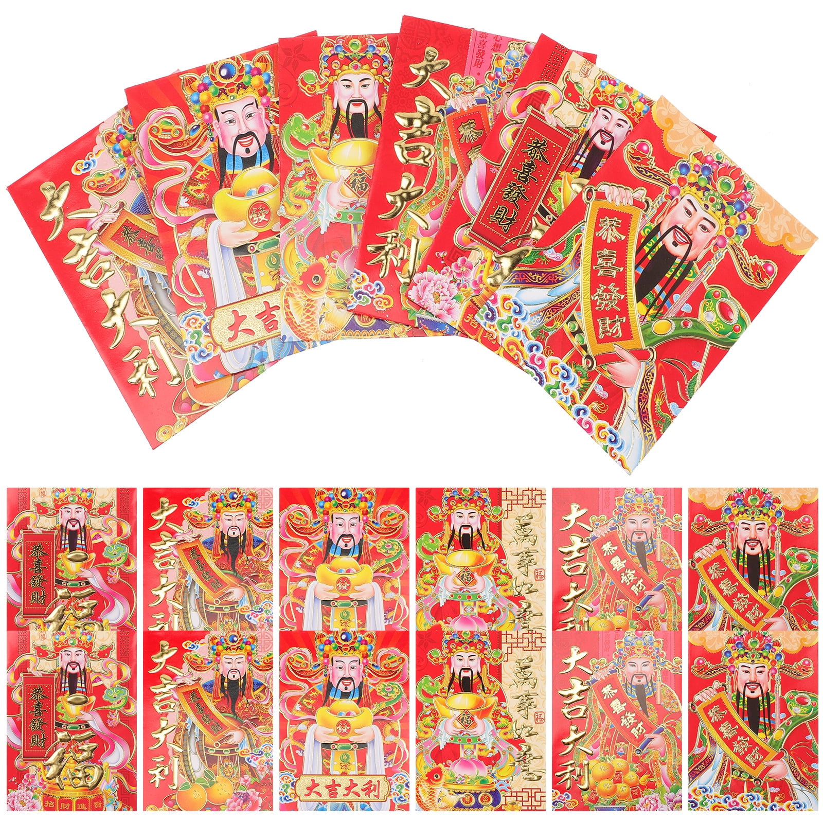 Pcs Cartoon Rabbit Red Envelopes Chinese Money Envelopes Red Money