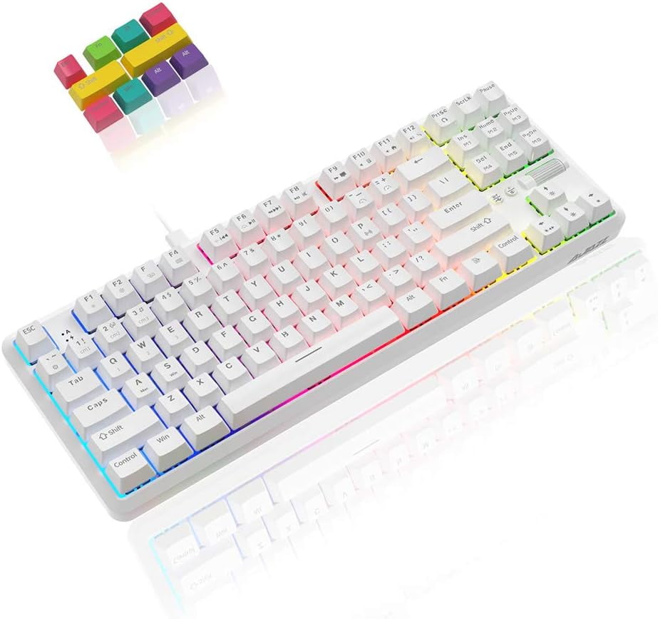 Ajazz K T Bluetooth Wireless Dual Mode Key Mechanical Keyboard Diy