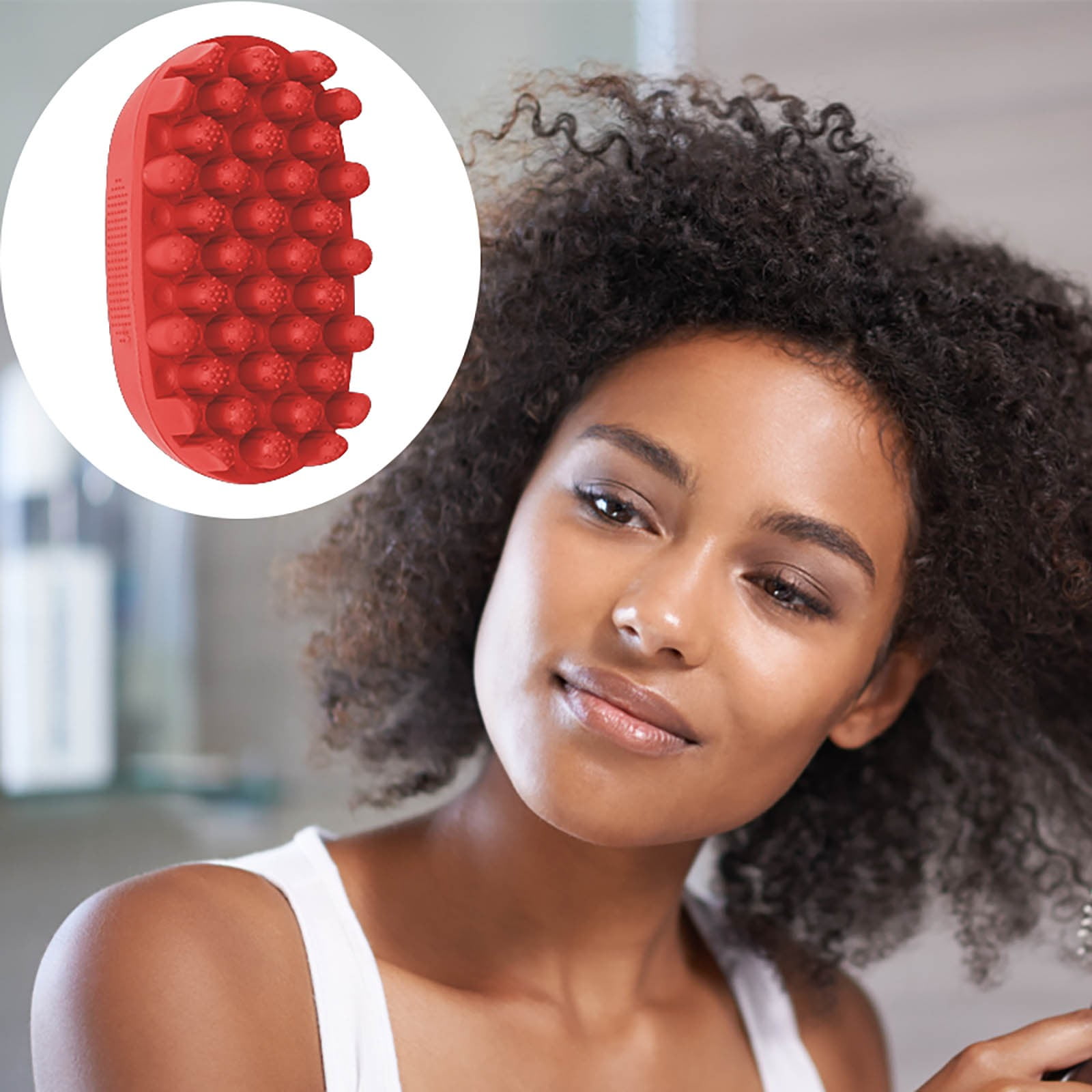 Afro Curl Brush Premium Detangling And Styling Tool For Natural Curly