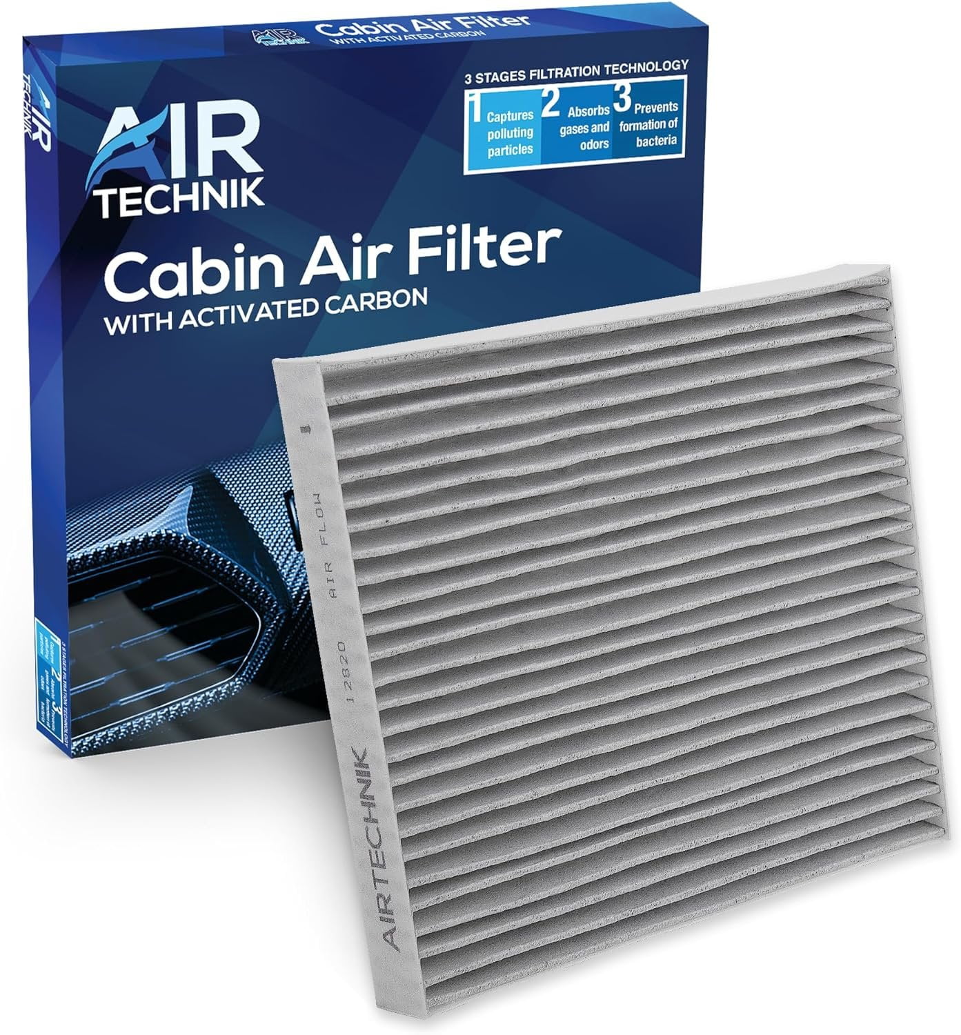 Airtechnik Cf Cabin Air Filter W Activated Carbon Fits Select