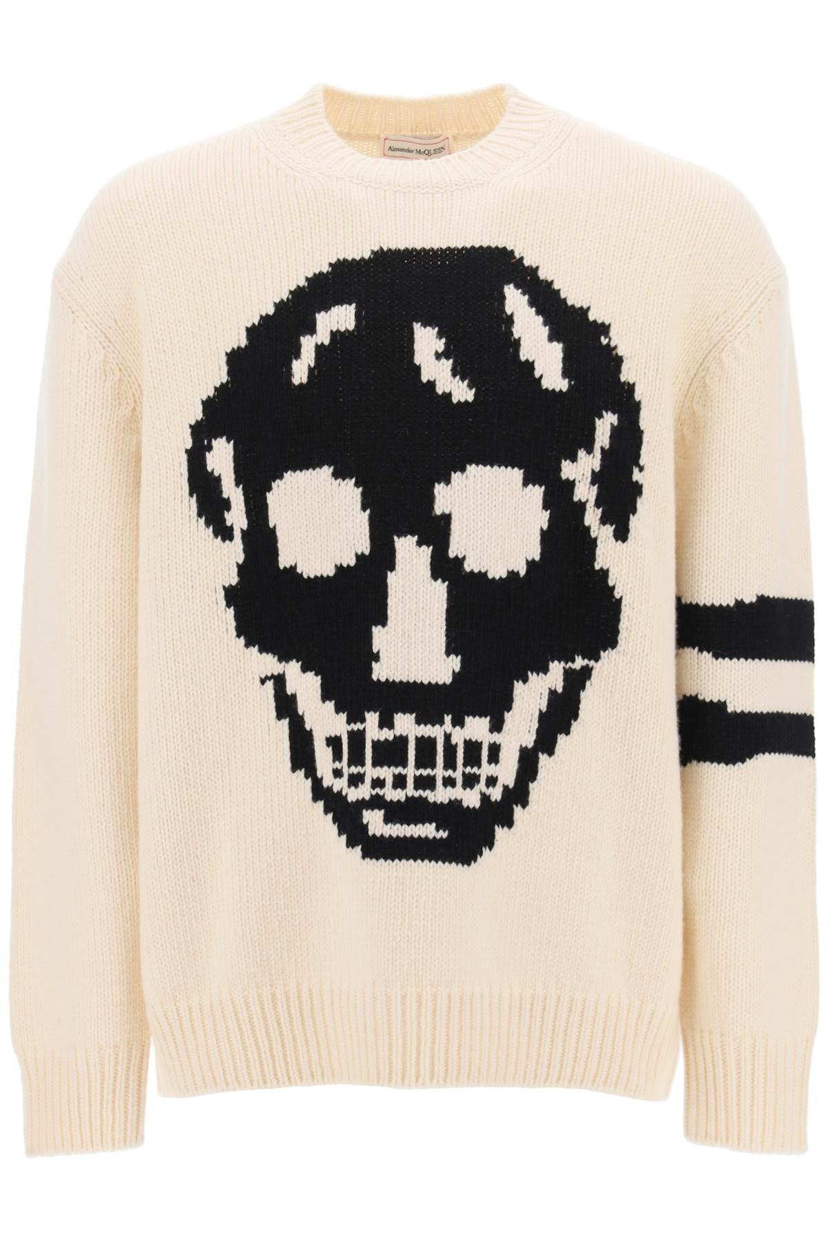 Alexander Mcqueen Wool Cashmere Skull Sweater Men Walmart