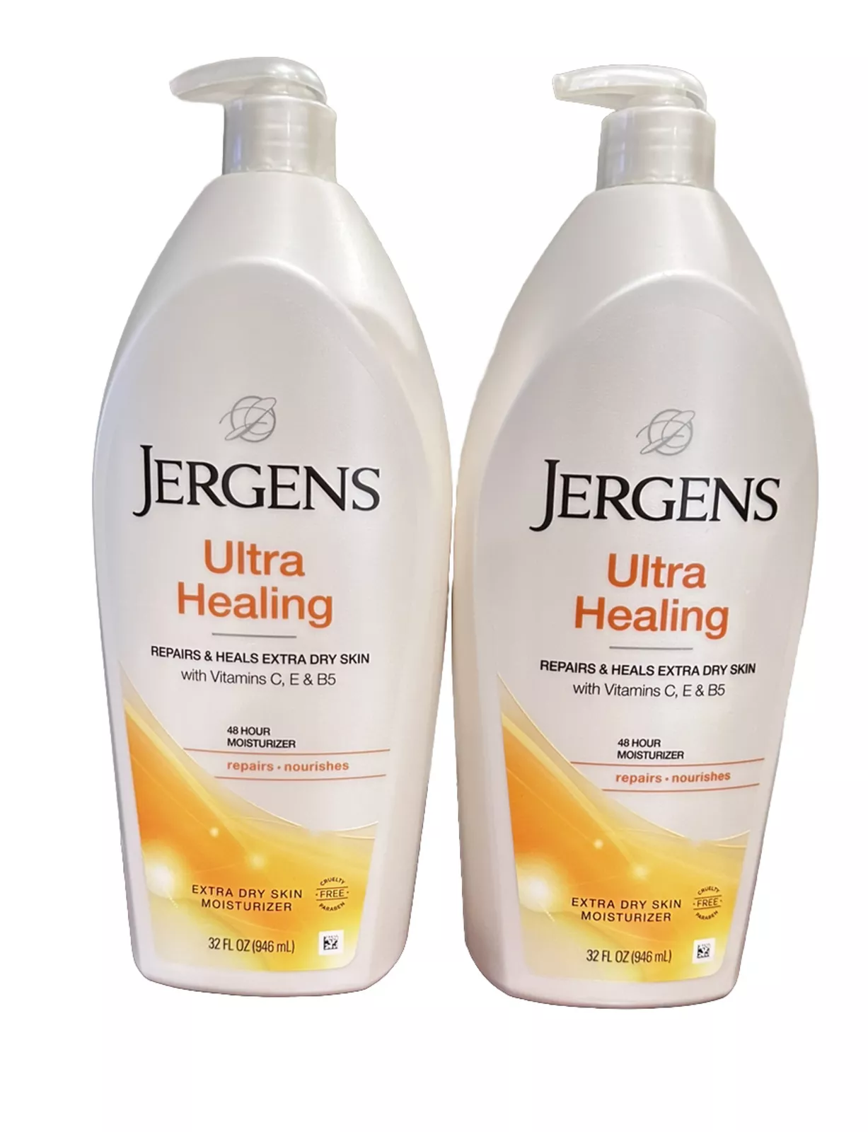 Allure Pack Jergens Hand And Body Lotion Ultra Healing Dry Skin