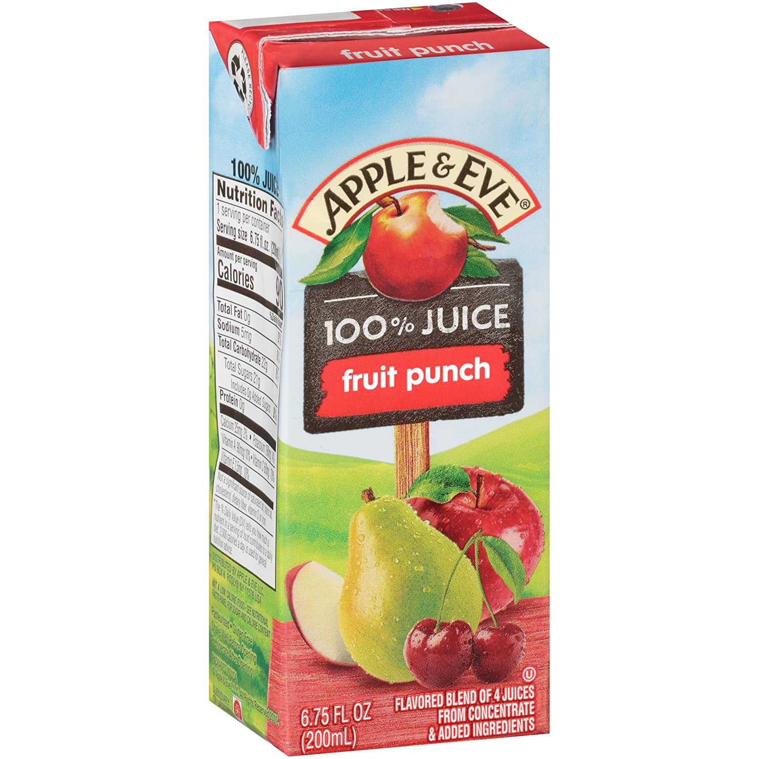 Apple Eve Juice Fruit Punch Fluid Oz Count Walmart