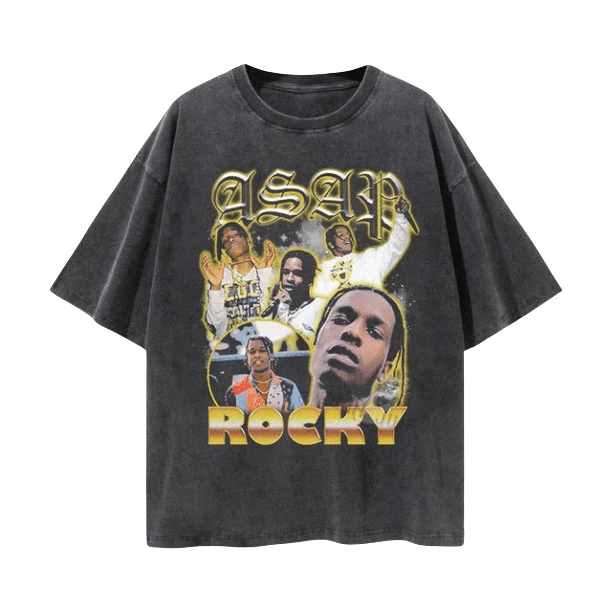 Asvp Rocky Y2K T Shirt Rap Tee Rapper Vintage Bootleg Underground