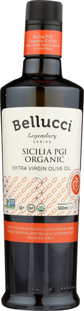 Bellucci Premium Olive Oil Extra Virgin Sicilia Pgi Organic Case Of