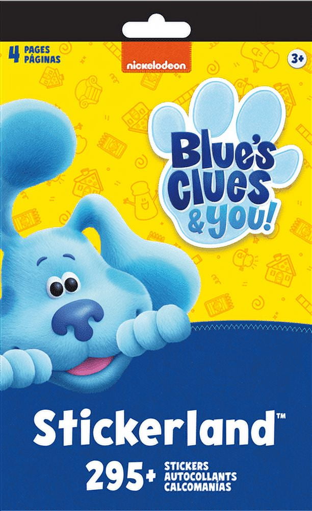 Blue S Clues Stickerland Page Pad Stickerland Pad Pages