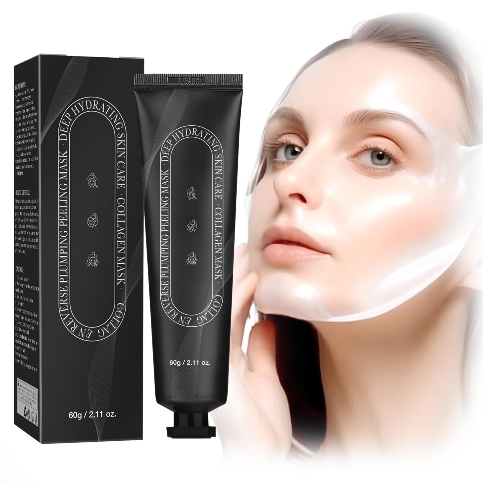 Boninggg Collagen Reverse Volume Peel Off Face Pack Collagen Face