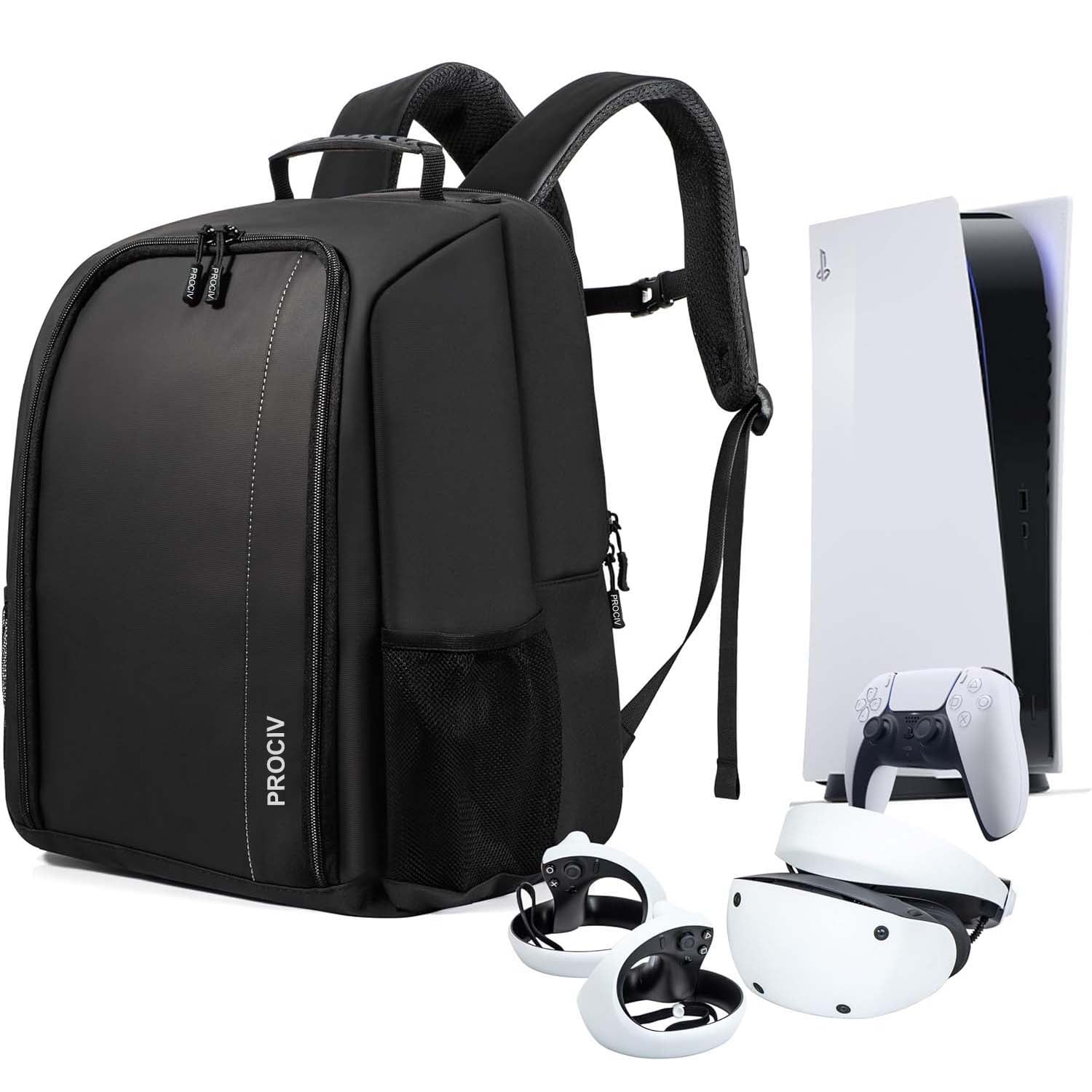 Backpack For Ps Psvr In Large Travel Bag For Playstation Vr