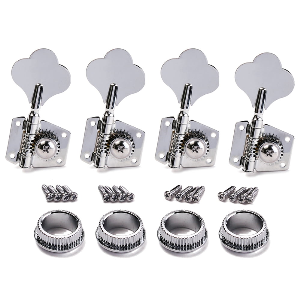 Bass Tuning Pegs Keys Tuner Machine Heads Vintage Open Style 4R Tuner