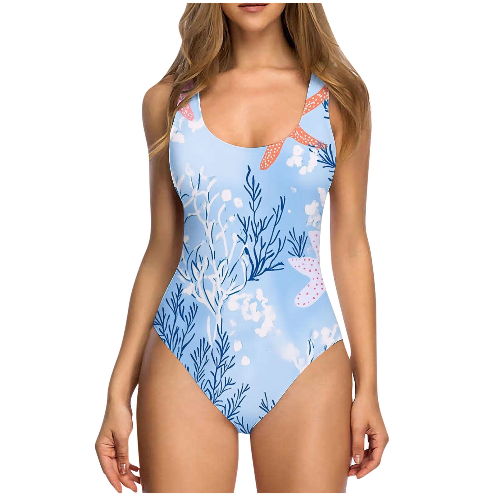 BeAi Plus Size Swimsuit For Women One Piece Silver Bikini Set Metallic