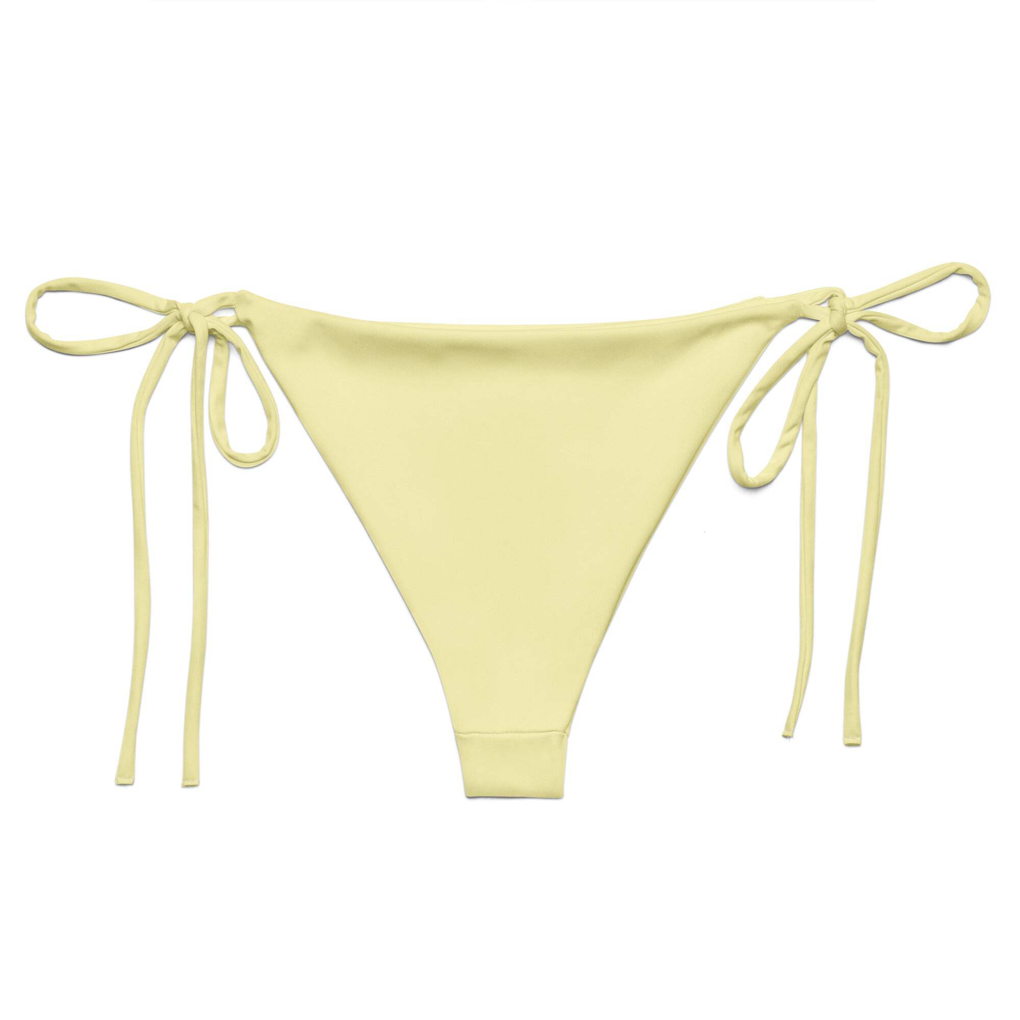 Beach Meringue Recycled String Bikini Bottom Walmart